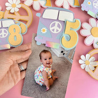 Groovy photo Banner, Groovy Milestone Banner