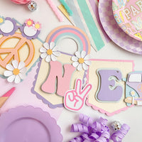 Groovy One High Chair Banner