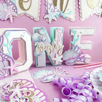 Mermaid ON 3D Letters set