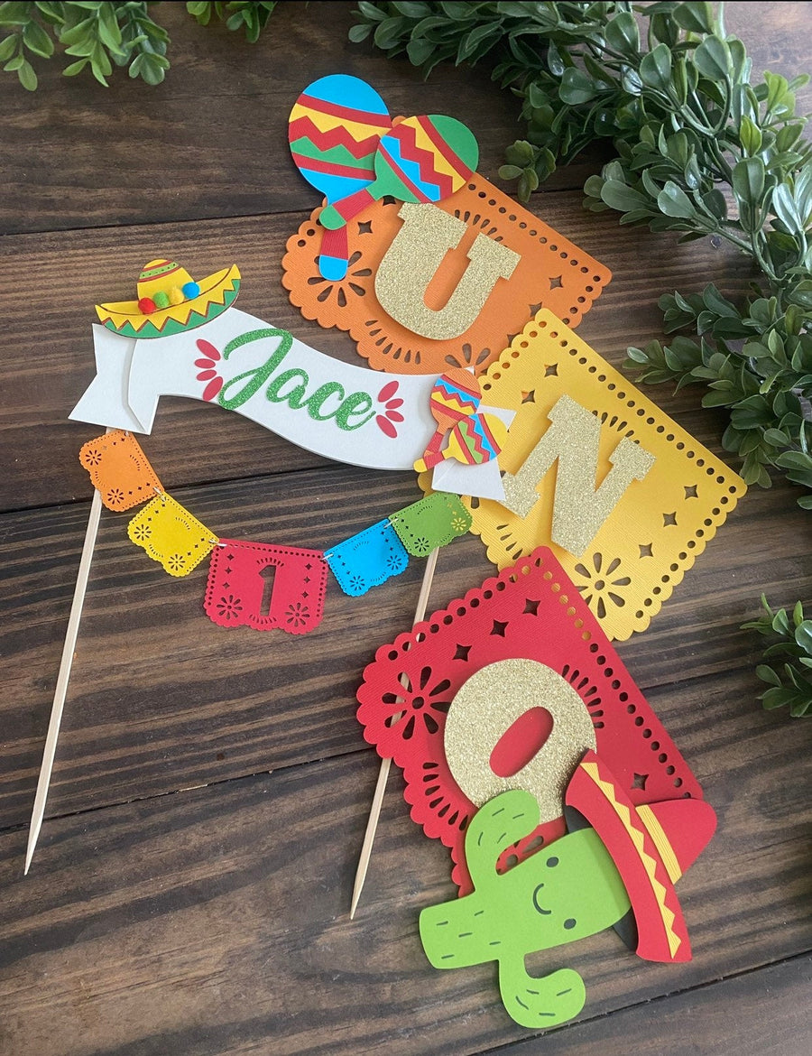 Mexican Themed Birthday Party Supplies, Fiesta Birthday Banner and